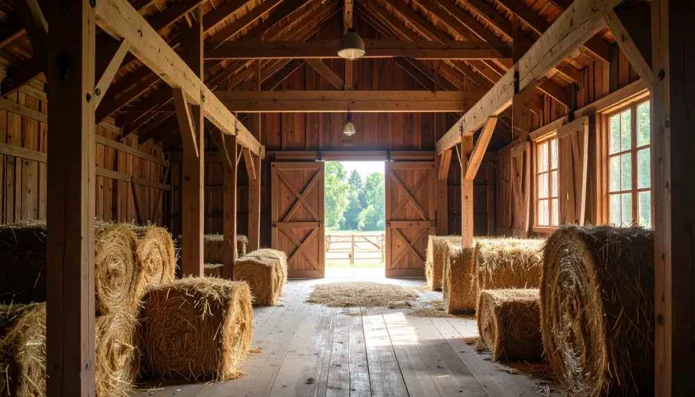 Transformation grange près de Hoffen